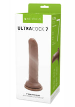 Load image into Gallery viewer, ME YOU US Ultra Cock Uncut Realistic Dildo - Caramel - 7in
