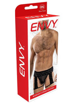 Load image into Gallery viewer, Midnight Stride Garters-Black-Os