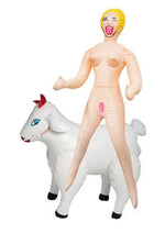Load image into Gallery viewer, Miniature Series Lil' Peep and Her Sheep Mini Inflatable Dolls - Vanilla