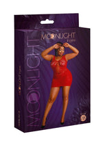 Load image into Gallery viewer, Moonlight Model 08 Dress - Black/Red - Plus Size/Queen