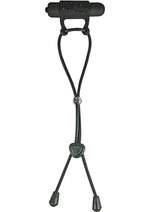 Load image into Gallery viewer, My Cockring Silicone Vibrating Cock and Ball Cinch - Black