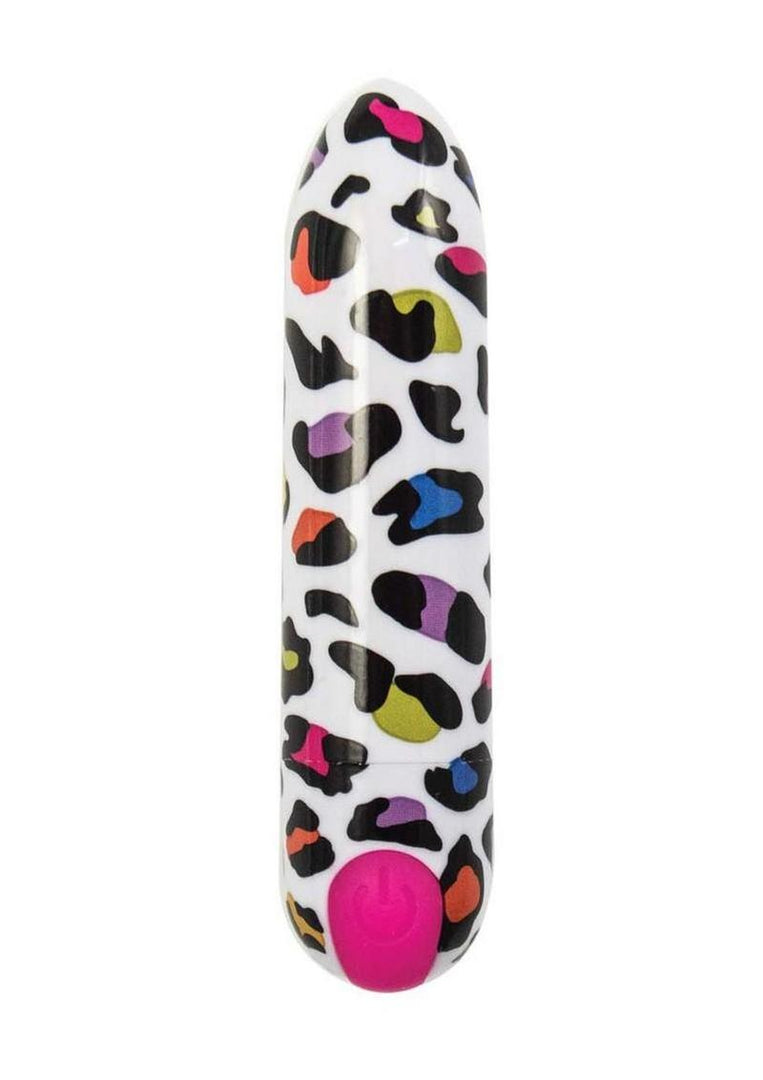 Nasstoys Mini's Spotted Rechargeable Bullet - Multicolor/White