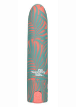 Load image into Gallery viewer, Naughty Bits You Do You Rechargeable Silicone Bullet Vibrator - Green/Pink