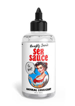 Load image into Gallery viewer, Naughty Jane's Sex Sauce Natural Lubricant - Clear - 8oz