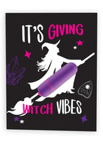 Load image into Gallery viewer, Naughtyvibe It's Giving Witch Vibes Greeting Card