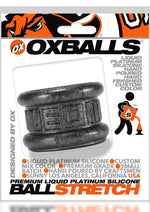 Load image into Gallery viewer, Neo Short Silicone Ballstretcher - Smoke - Small