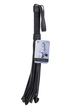 Load image into Gallery viewer, Nocturnal Collection Heart Throb Flogger - Black