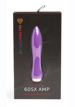 Load image into Gallery viewer, Nu Sensuelle 60sx Amp Silicone Rechargeable Bullet - Purple/Rose Gold