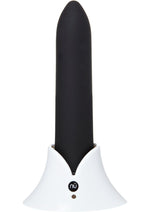 Load image into Gallery viewer, Nu Sensuelle Point Rechargeable Silicone Bullet - Black