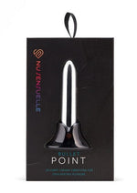 Load image into Gallery viewer, Nu Sensuelle Point Rechargeable Silicone Bullet - Silver