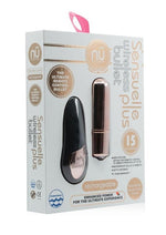 Load image into Gallery viewer, Nu Sensuelle Wireless Bullet Plus with Remote Control Rechargeable - Gold/Rose Gold