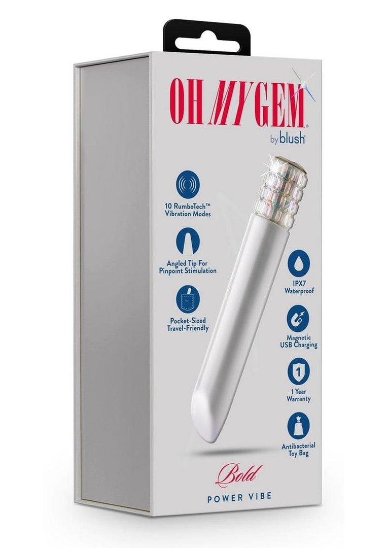 Oh My Gem Bold Rechargeable Bullet Vibrator