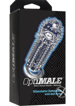Load image into Gallery viewer, Optimale Stimulator Extension with Ball Strap - Clear