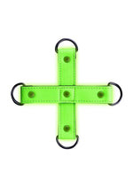 Load image into Gallery viewer, Ouch! Hogtie - Black/Glow In The Dark/Green