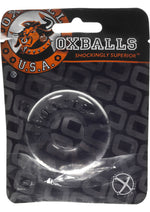 Load image into Gallery viewer, Oxballs Atomic Jock Do-Nut-2 Fatty Cock Ring - Clear - Large