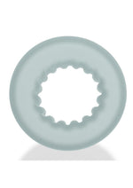 Load image into Gallery viewer, Oxballs Axis Rib Griphold Cockring - Clear/Clear Ice