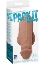 Load image into Gallery viewer, Pack It Heavy Dildo - Caramel - 5.5in