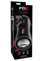 Load image into Gallery viewer, Pipedream Extreme Elite Moto Stroker Masturbator - Mouth - Black