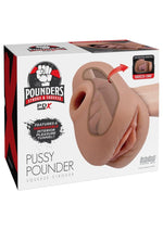 Load image into Gallery viewer, Pdx Plus Pussy Pounder Squeeze Stroker - Pussy - Caramel
