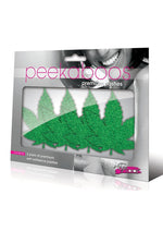 Load image into Gallery viewer, Peekaboo Mary Jane Pasties - Green