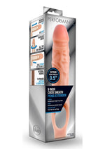 Load image into Gallery viewer, Performance Cock Sheath Penis Extender - Flesh/Vanilla - 9in