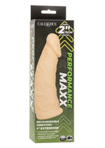 Load image into Gallery viewer, Performance Maxx Rechargeable Vibrating Extension - Vanilla - 7in