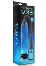 Load image into Gallery viewer, Performance Vx3 Male Enhancement Penis Pump System - Clear - 10in