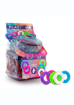 Load image into Gallery viewer, Play with Me Stretch C-Ring - Assorted Colors/Multicolor - 50 Per Bowl