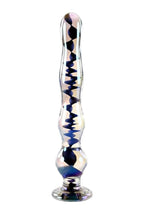 Load image into Gallery viewer, Playboy Jewels Wand Glass Probe - Black/Clear