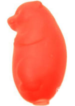 Load image into Gallery viewer, Pleasure Silicone Sleeve For Eggs Or Bullets - Bear - Red