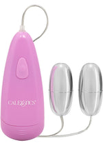 Load image into Gallery viewer, Pocket Exotics Double Silver Bullets - Pink/Silver