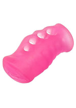 Load image into Gallery viewer, Pop Sock Grip N Stroke Masturbator - Pink - Large