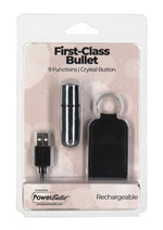 Load image into Gallery viewer, Powerbullet First Class Rechargeable Mini Bullet - Crystal/Silver