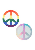 Load image into Gallery viewer, Pride Peace Sign - Rainbow