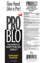 Load image into Gallery viewer, Problo Numbing Deep-Throat Spray 1oz - Cupcake