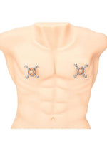Load image into Gallery viewer, Prowler Red 4 Way Screw Nipple Clamps