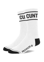 Load image into Gallery viewer, Prowler Red Cunt Socks - Black/White