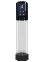 Load image into Gallery viewer, Pumped Megalift Automatic 6 Function Rechargeable Penis Pump - Black