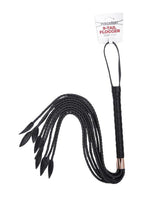 Load image into Gallery viewer, Punishment Braided Tail Flogger - Rose Gold - 9in