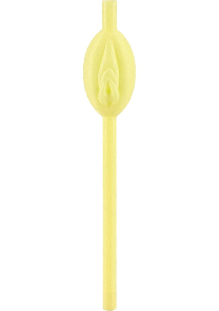 Pussy Straws - Glow In The Dark - 8 Pieces/Per Pack
