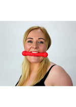 Load image into Gallery viewer, Quickie Gag Silicone Mouth Bit - Red