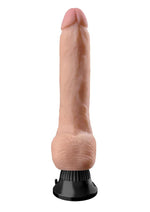 Load image into Gallery viewer, Real Feel Deluxe No. 5 Wallbanger Vibrating Dildo with Balls