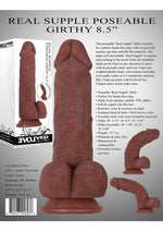 Load image into Gallery viewer, Real Supple Girthy Poseable Dildo with Balls