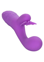 Load image into Gallery viewer, Rechargeable Butterfly Kiss Flutter Silicone Rabbit Vibrator