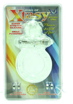 Load image into Gallery viewer, Ring Of Xtasy Butterfly Series Vibrating Cock Ring - Clear