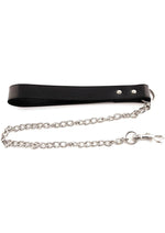 Load image into Gallery viewer, Rouge Dog Lead with Chain - Black