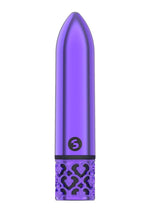 Load image into Gallery viewer, Royal Gems Glamour Rechargeable Bullet - Purple