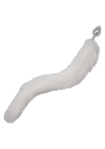 Load image into Gallery viewer, Running Wild Faux Fur Tail and Metallic Anal Plug