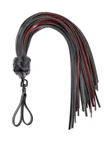Load image into Gallery viewer, Saffron Finger Flogger - Black/Red