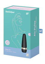 Load image into Gallery viewer, Satisfyer Pro 3+ Air Pulse Stimulation and Vibration - Black/Silver